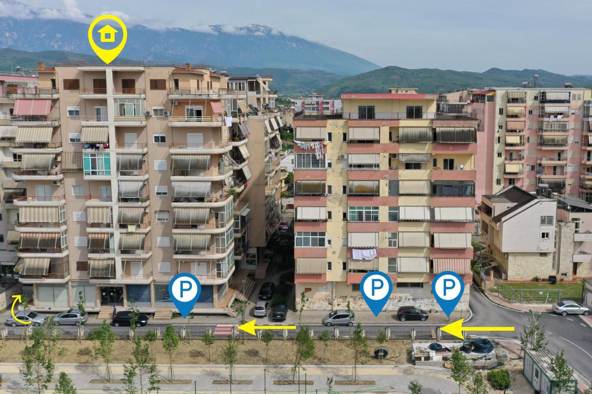 Berat City Panorama 1 Exterior foto